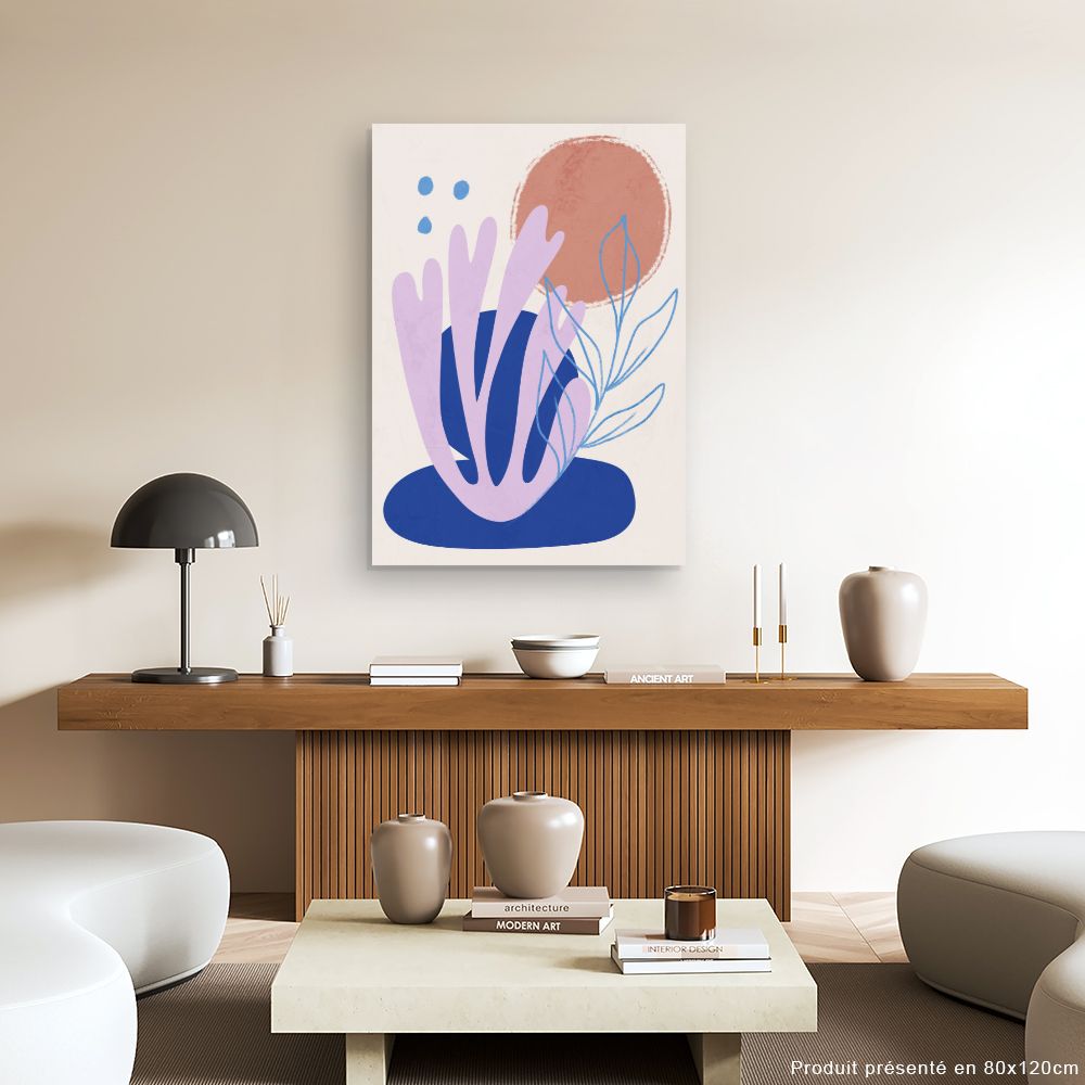 Tableau Formes abstraites naturelles