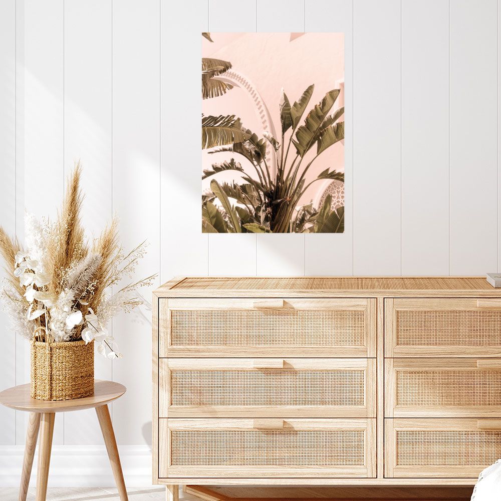 Affiche Feuilles tropicales élégantes