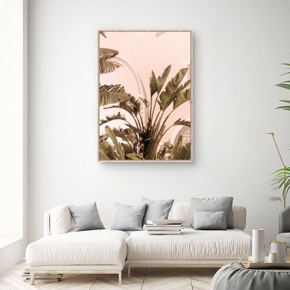 Tableau Feuillage exotique