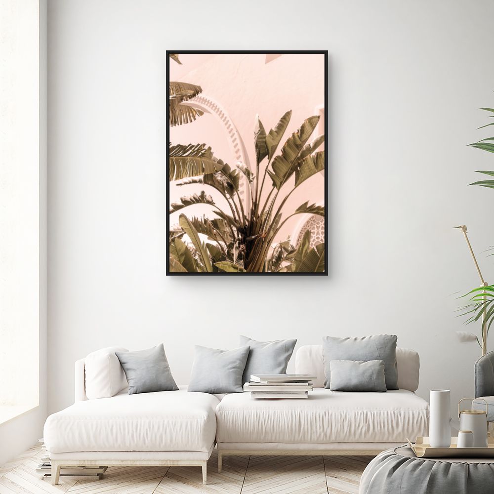 Tableau Feuillage exotique