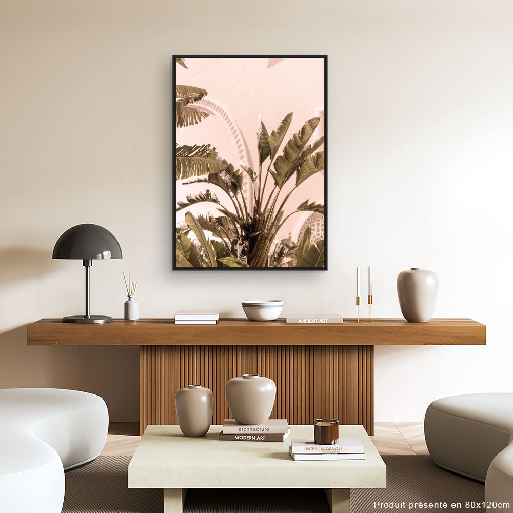 Tableau Feuillage exotique
