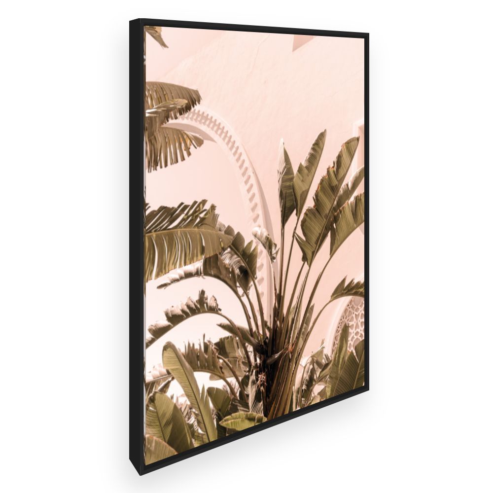 Toile Feuillage exotique