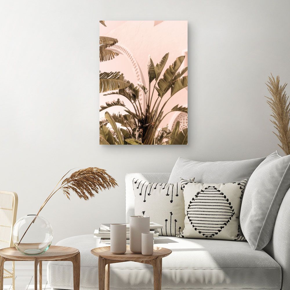 Tableau Feuillage exotique