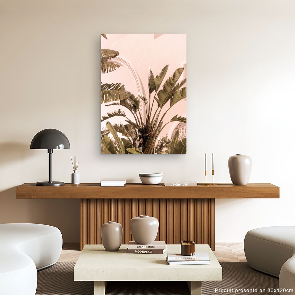 Tableau Feuillage exotique