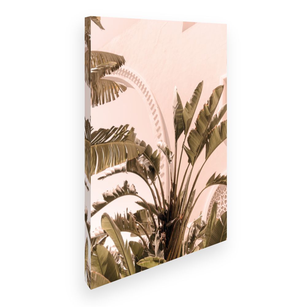 Toile Feuillage exotique