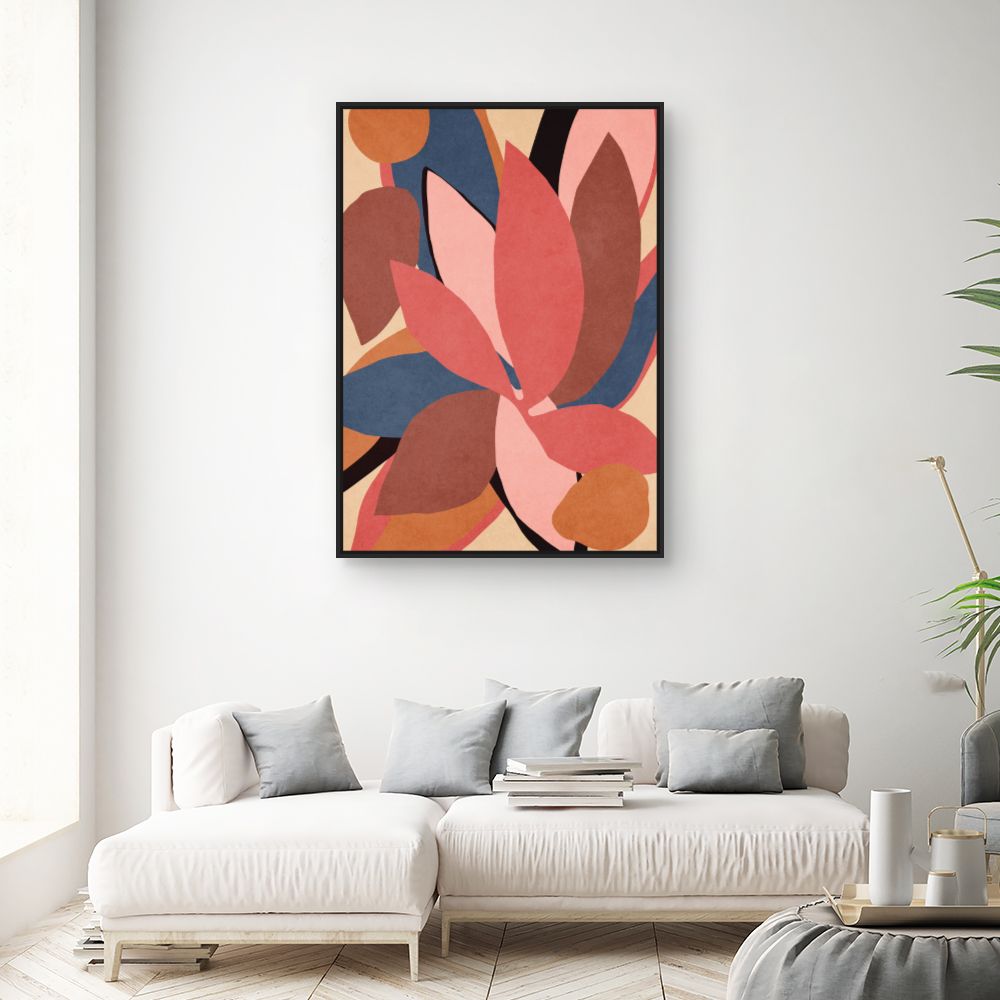 Tableau Feuilles abstraites