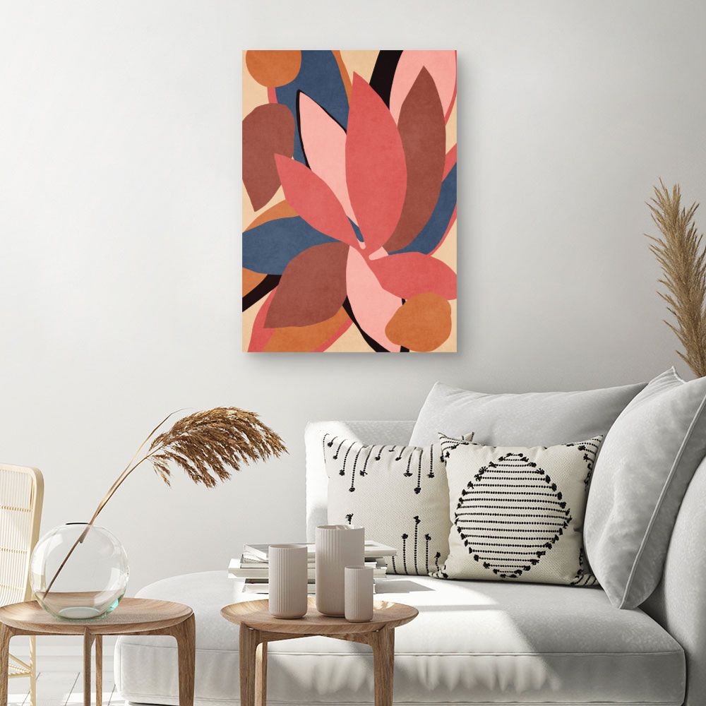 Tableau Feuilles abstraites