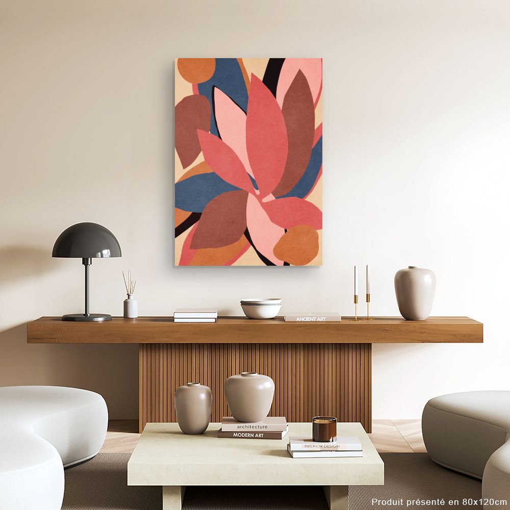 Tableau Feuilles abstraites