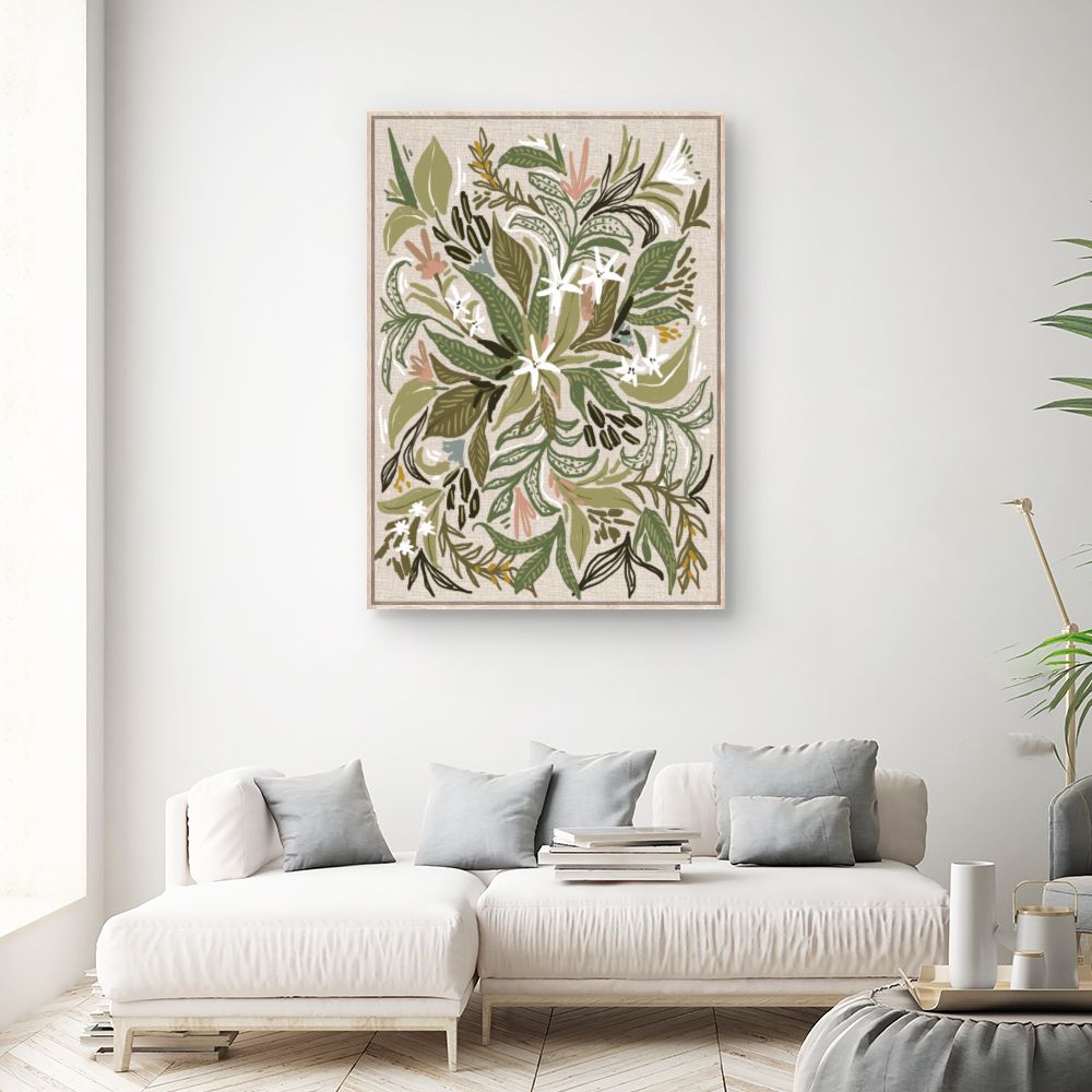 Tableau Fleurs luxuriantes