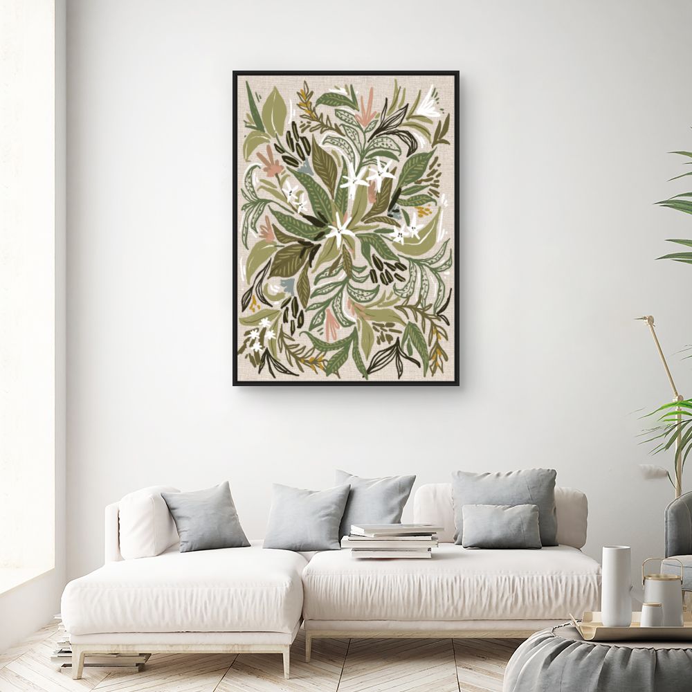 Tableau Fleurs luxuriantes