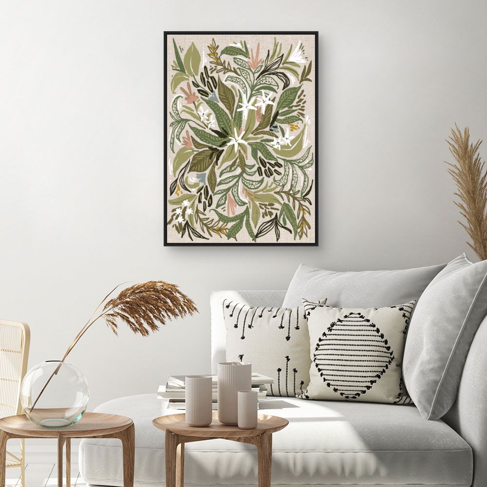 Tableau Fleurs luxuriantes