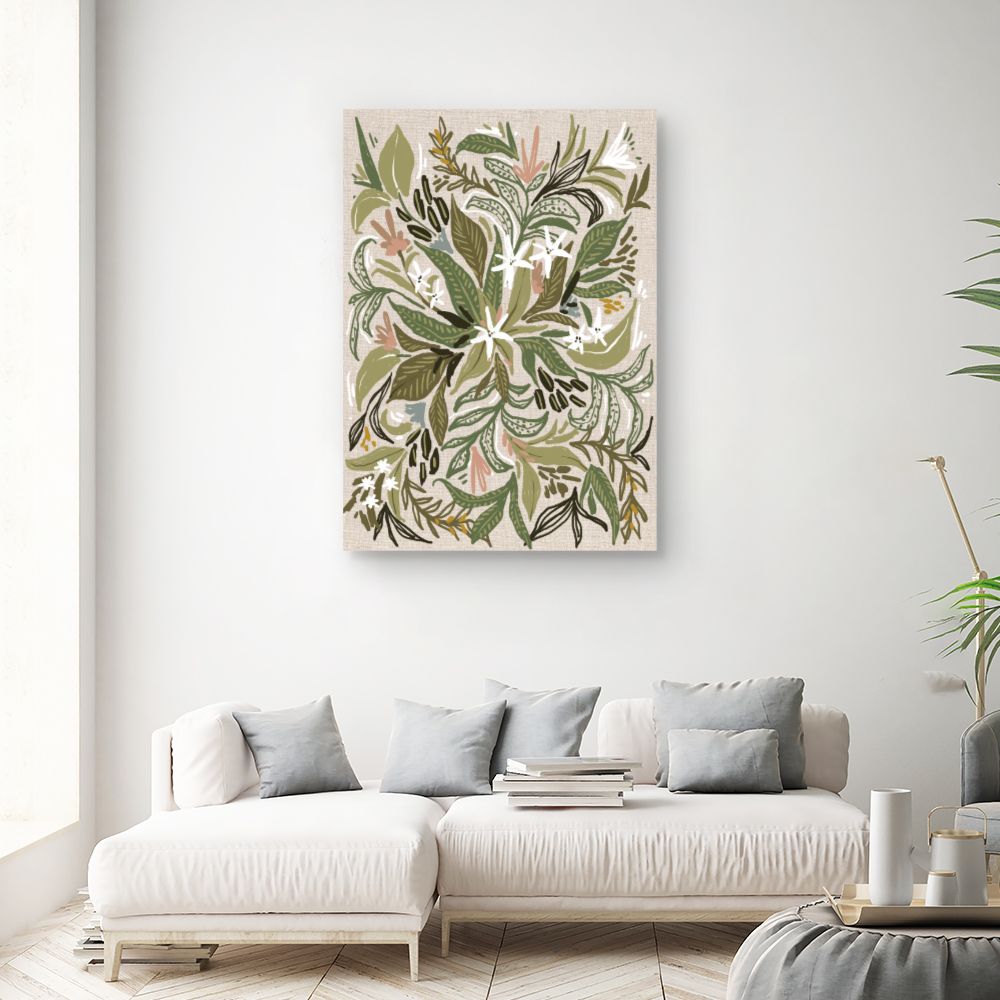 Tableau Fleurs luxuriantes