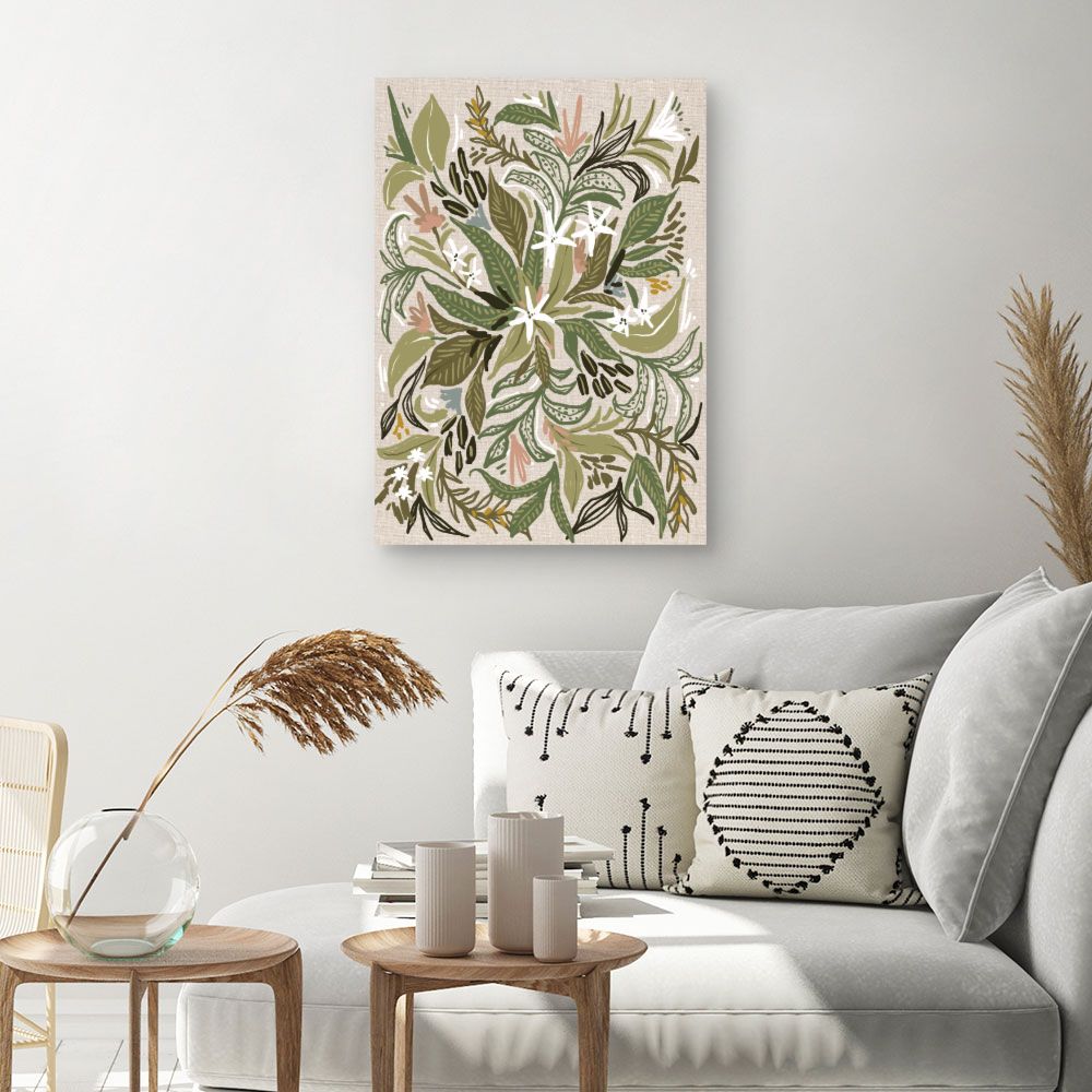 Tableau Fleurs luxuriantes