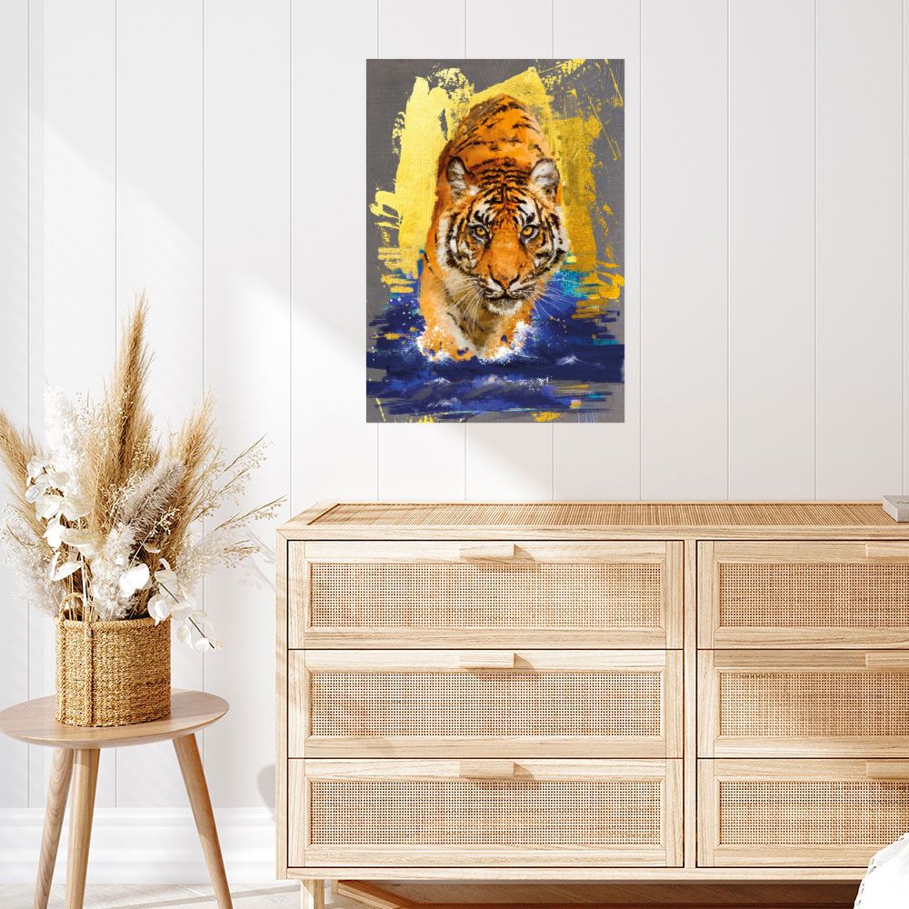 Affiche Tigre majestueux