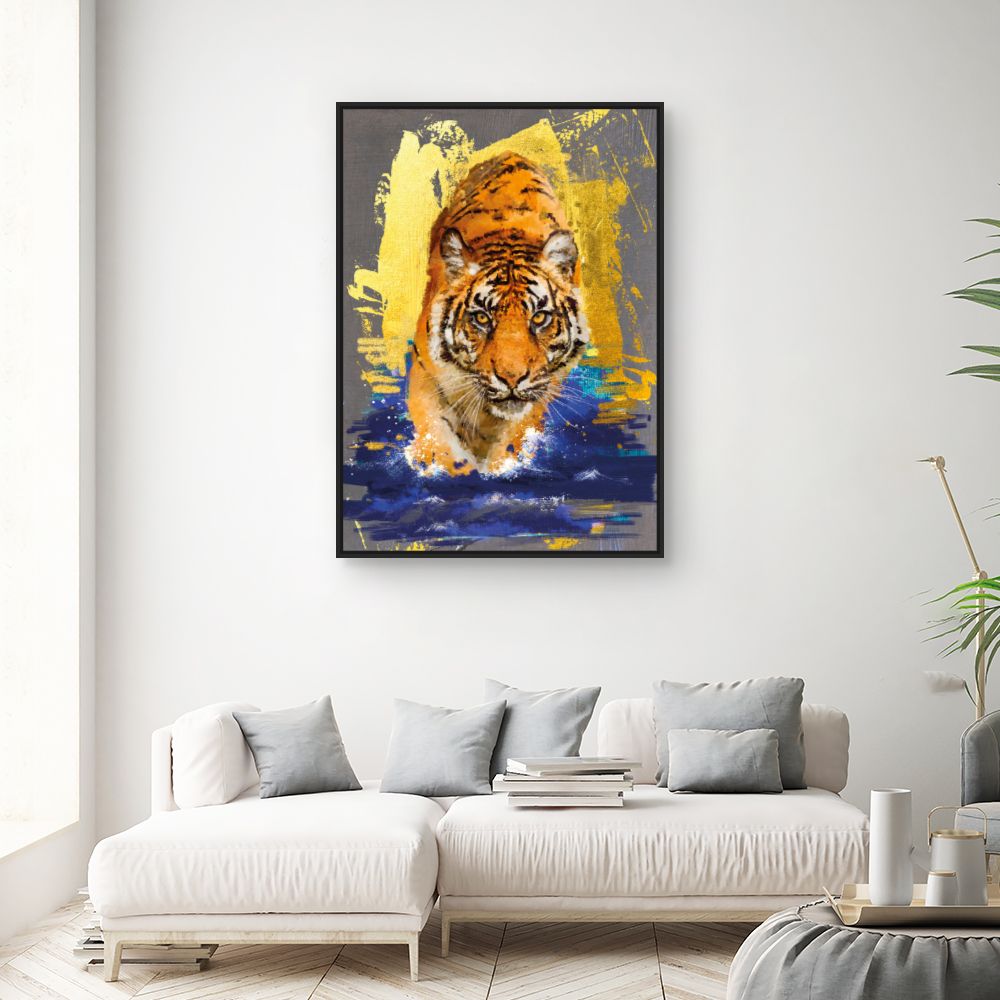 Tableau Tigre majestueux