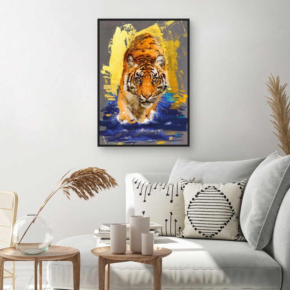 Tableau Tigre majestueux