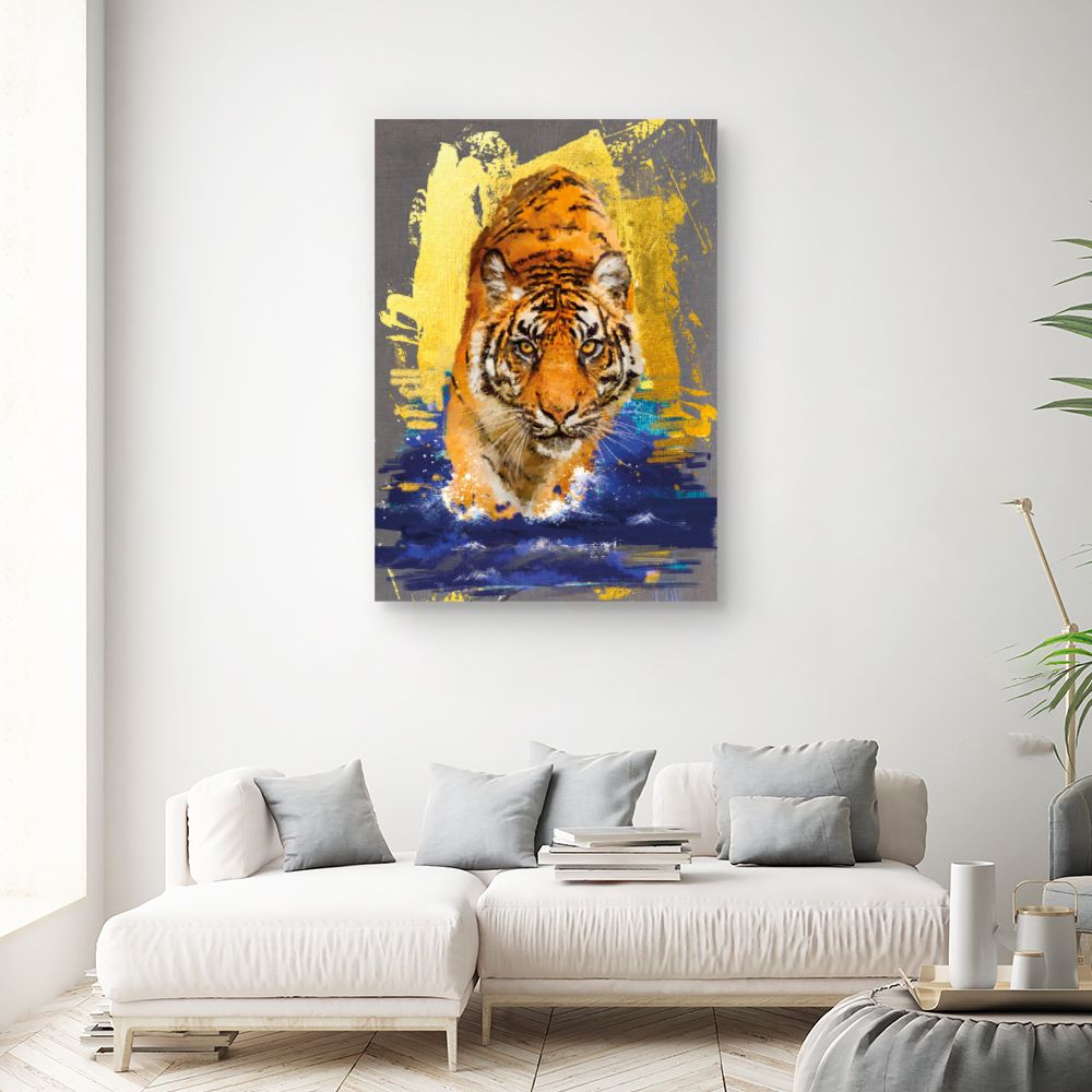 Tableau Tigre majestueux