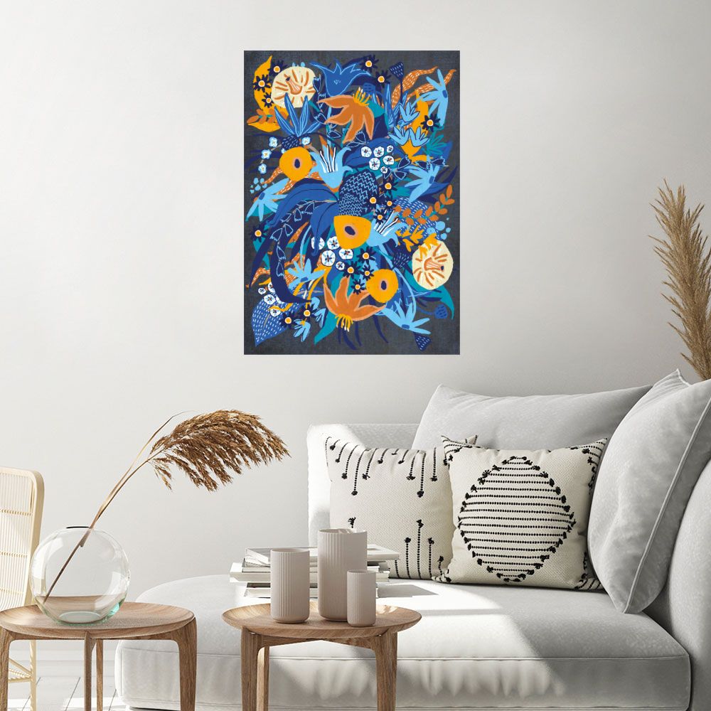 Affiche Éclat floral vibrant