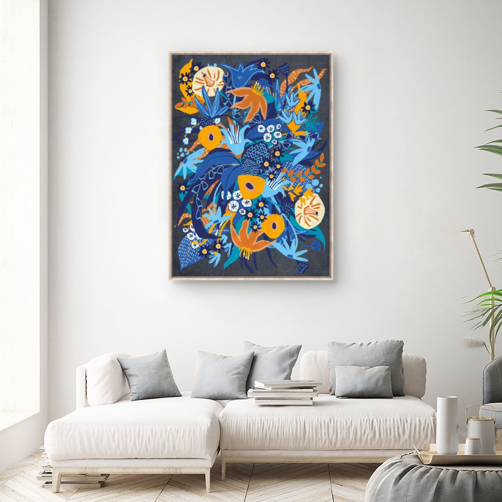 Tableau Jardin éclatant