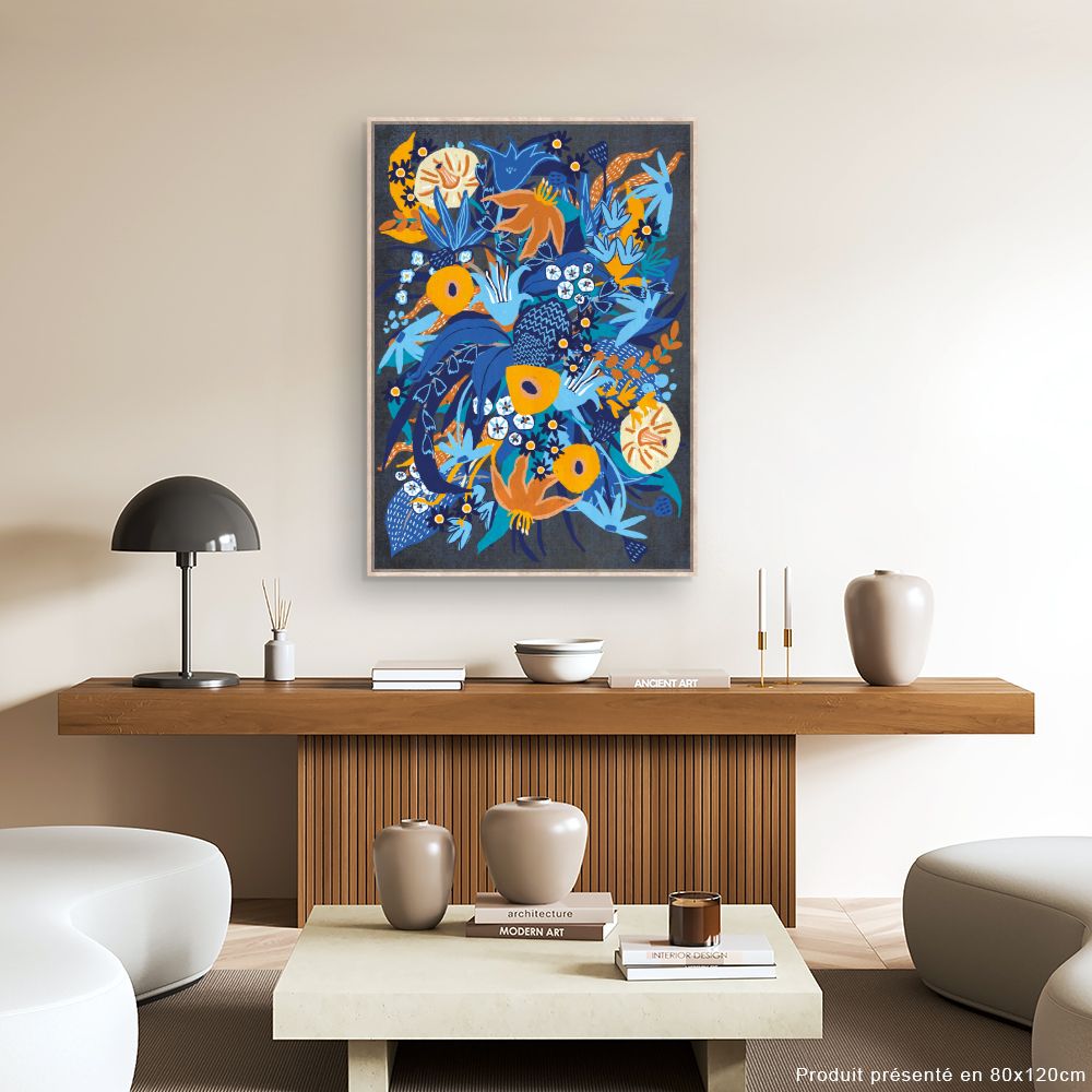 Tableau Jardin éclatant