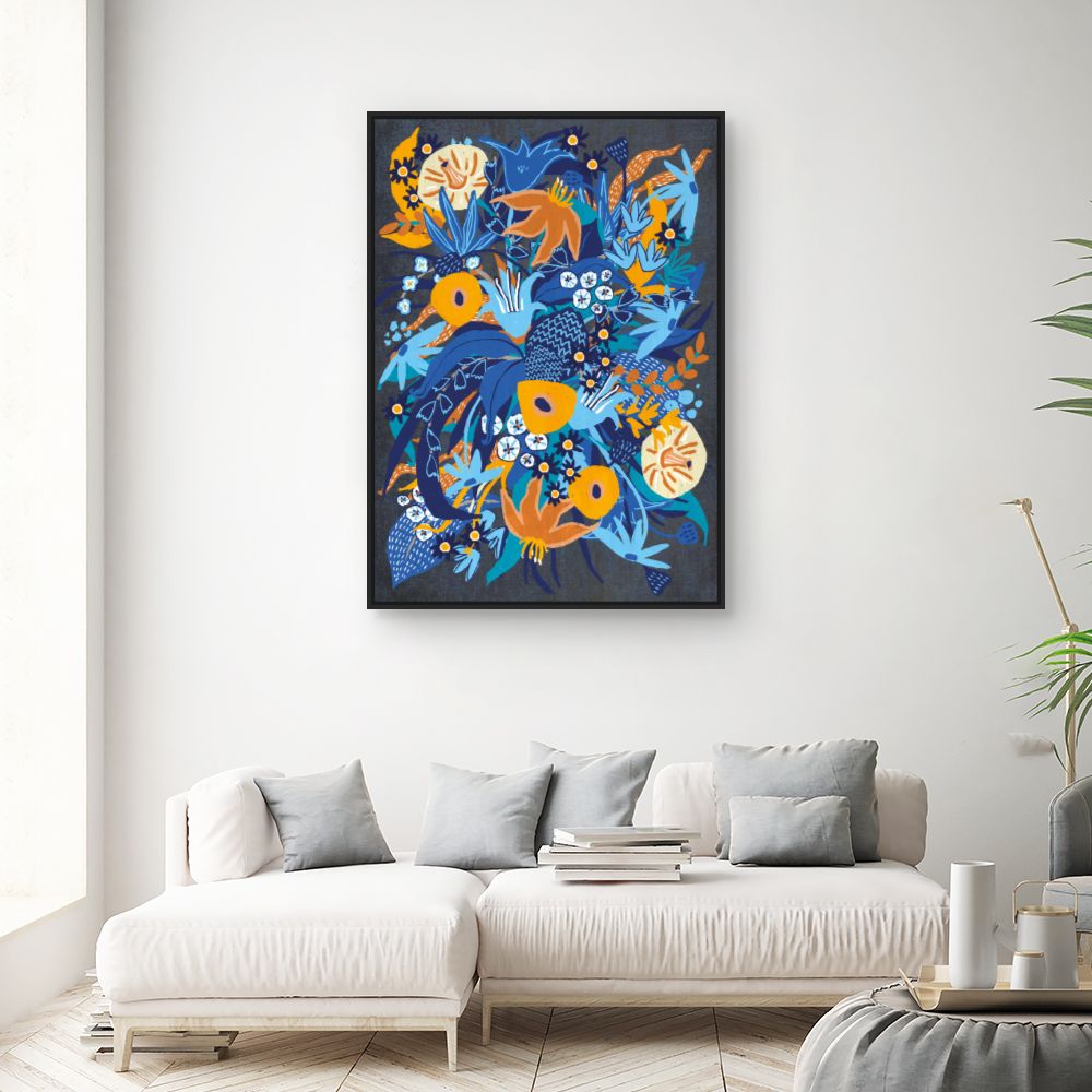 Tableau Jardin éclatant
