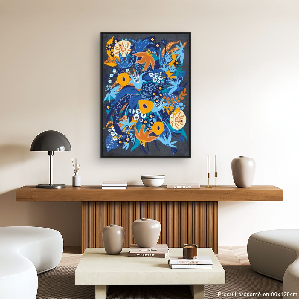 Tableau Jardin éclatant