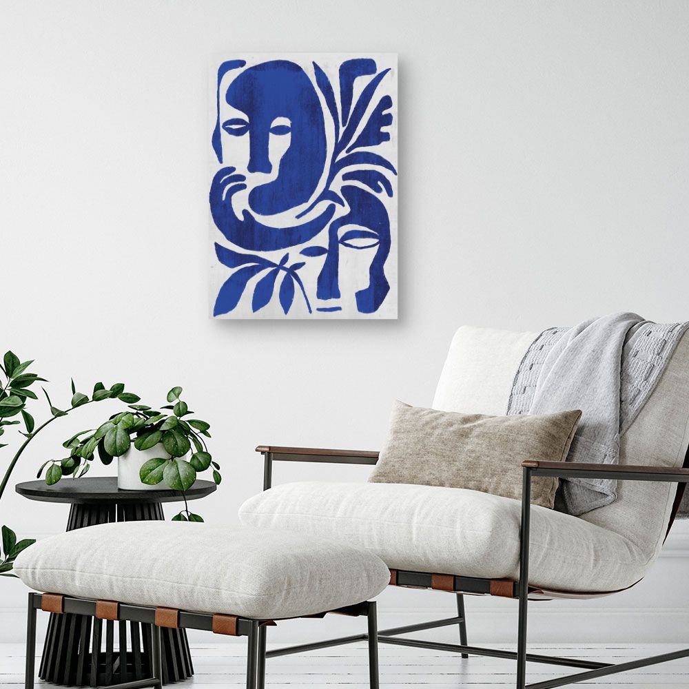 Tableau Visages enchevêtrés