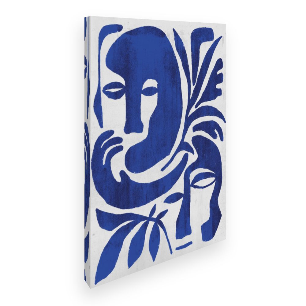 Toile Visages enchevêtrés