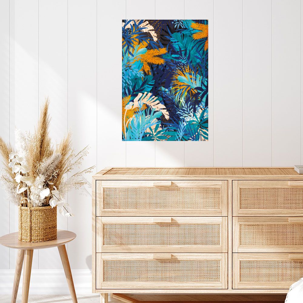 Affiche Jungle éclatante