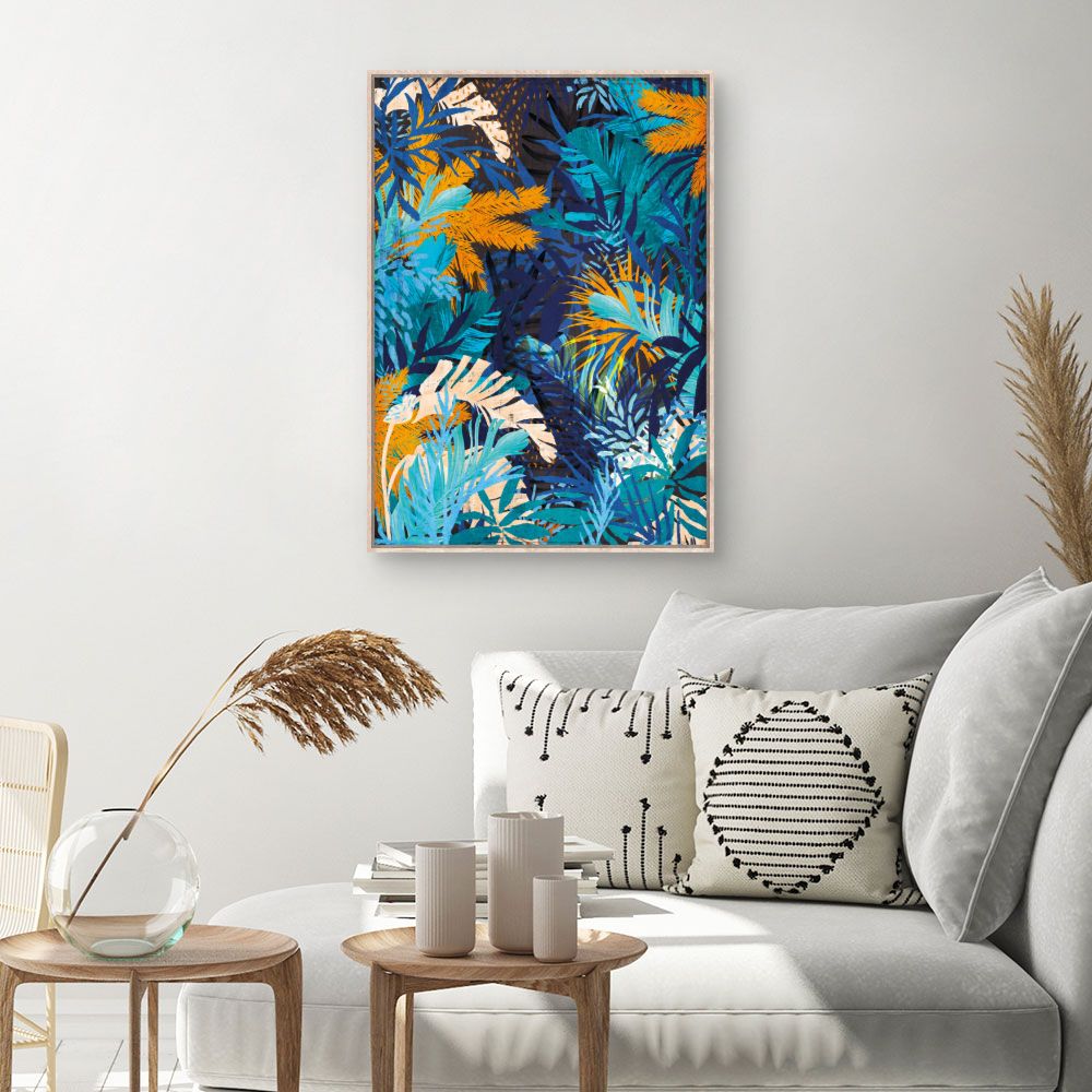 Tableau Jungle colorée
