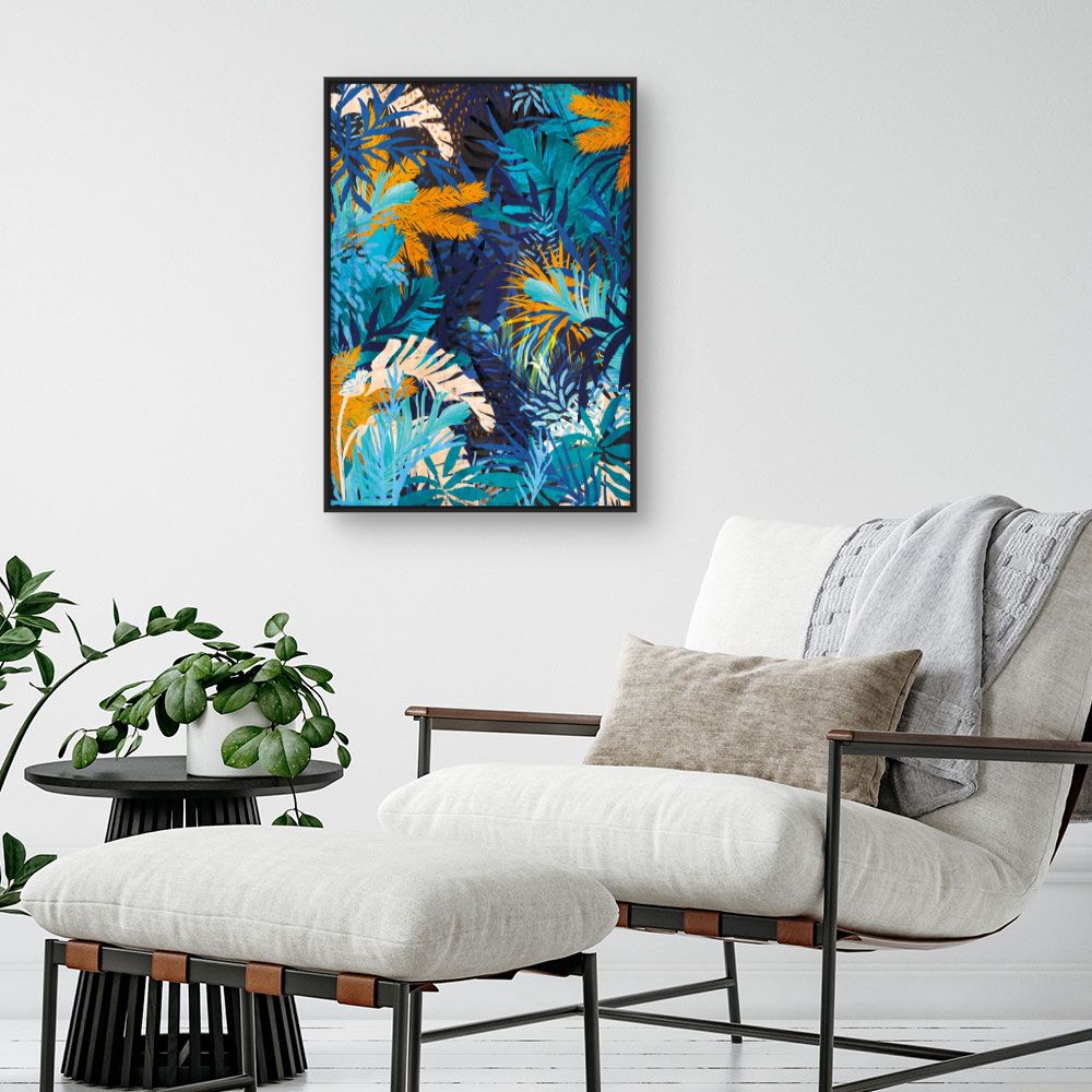 Tableau Jungle colorée