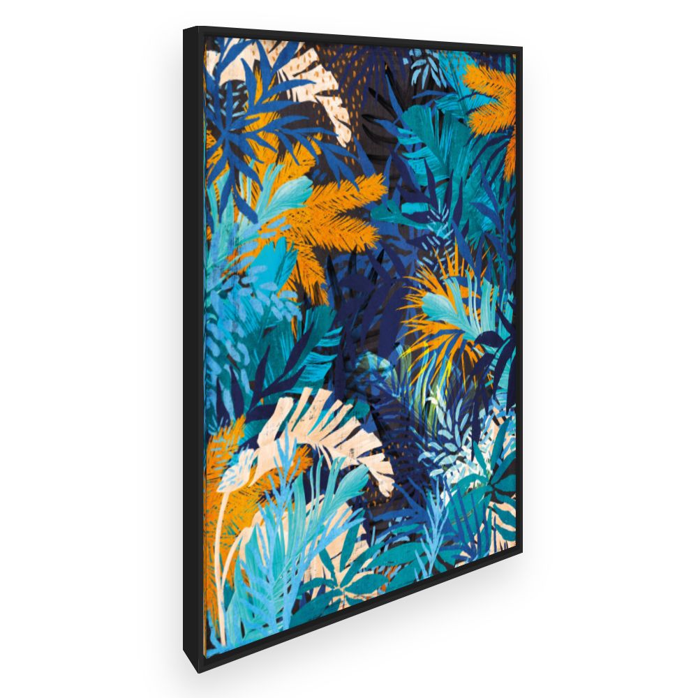 Toile Jungle colorée
