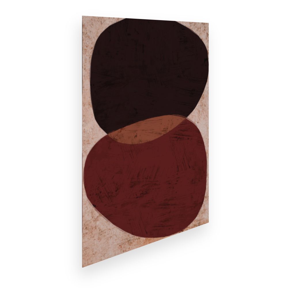 Affiche Formes organiques élégantes