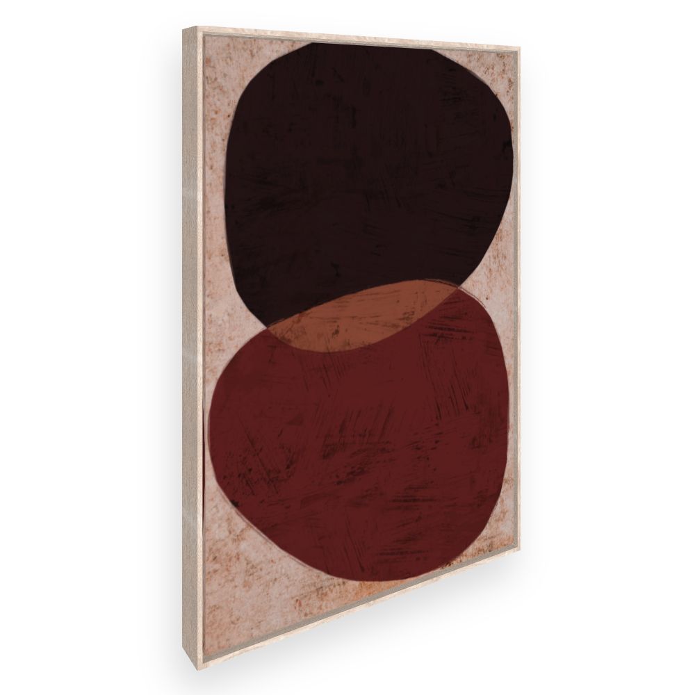 Toile Formes abstraites superposées