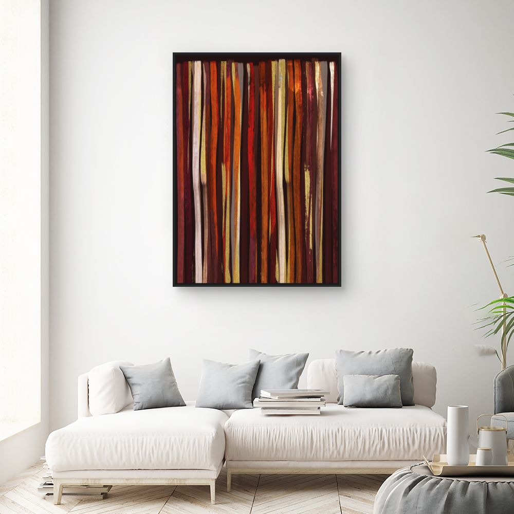 Tableau Lignes verticales éclatantes