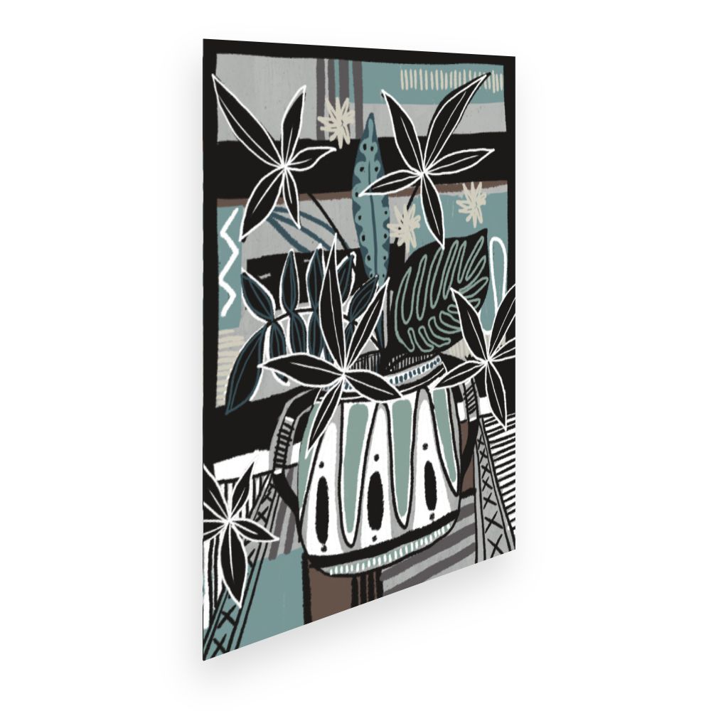 Affiche Feuillage artistique