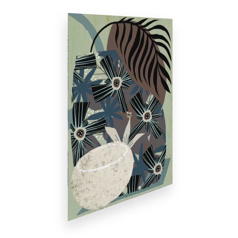 Affiche Fleurs exotiques élégantes