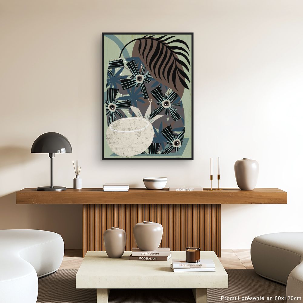 Tableau Fleurs exotiques
