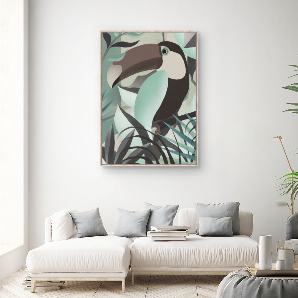 Tableau Toucan exotique
