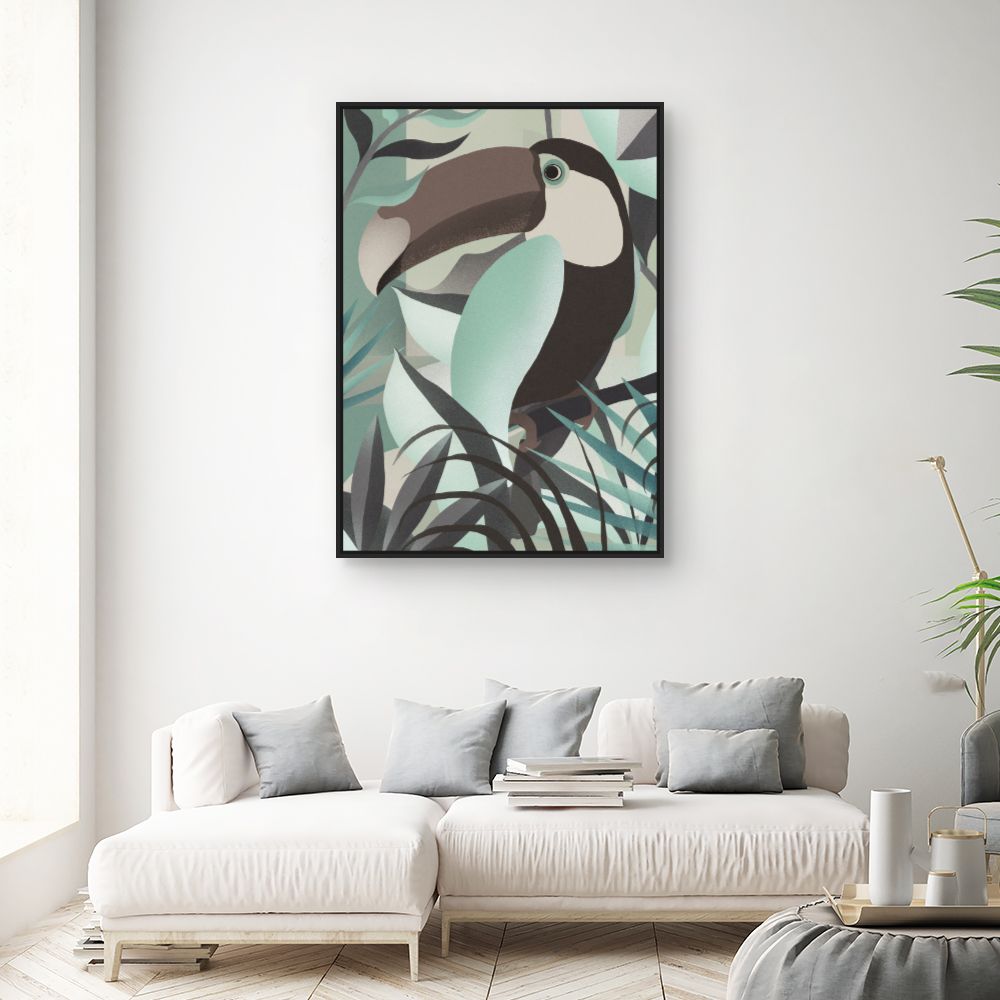 Tableau Toucan exotique