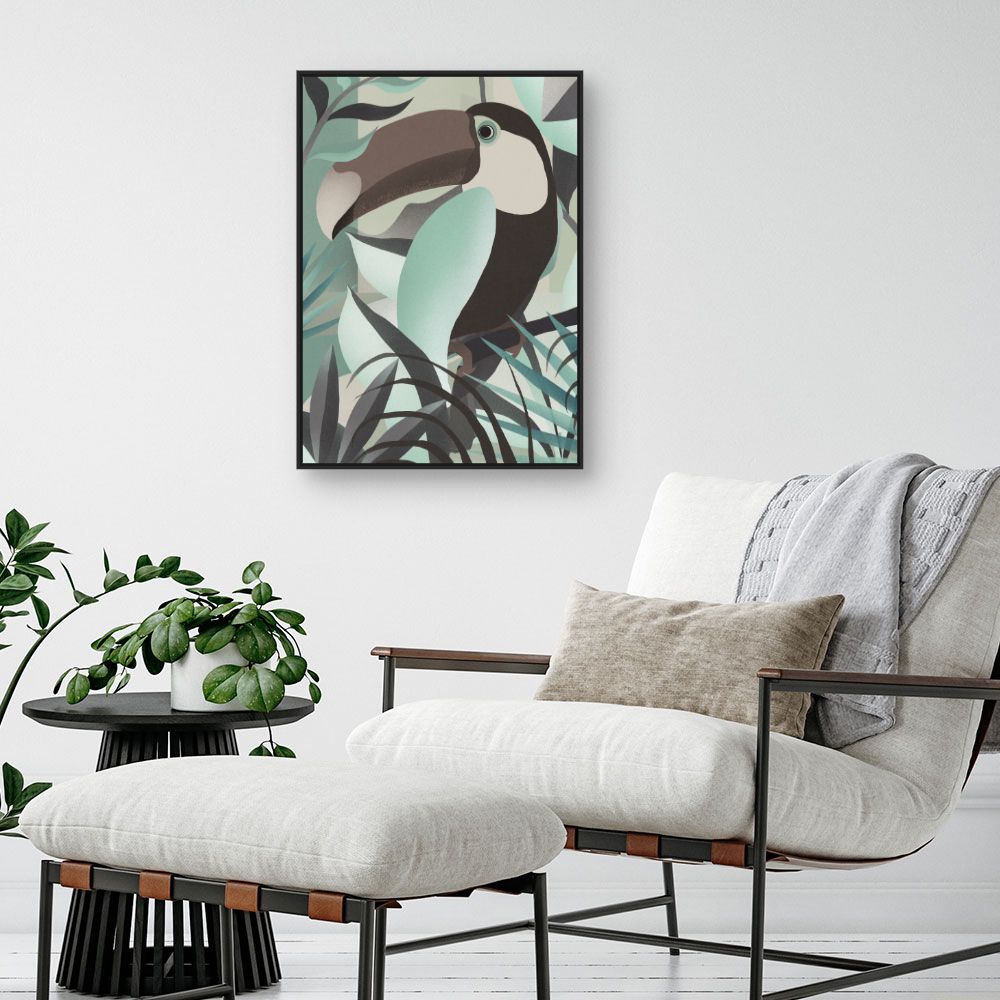Tableau Toucan exotique