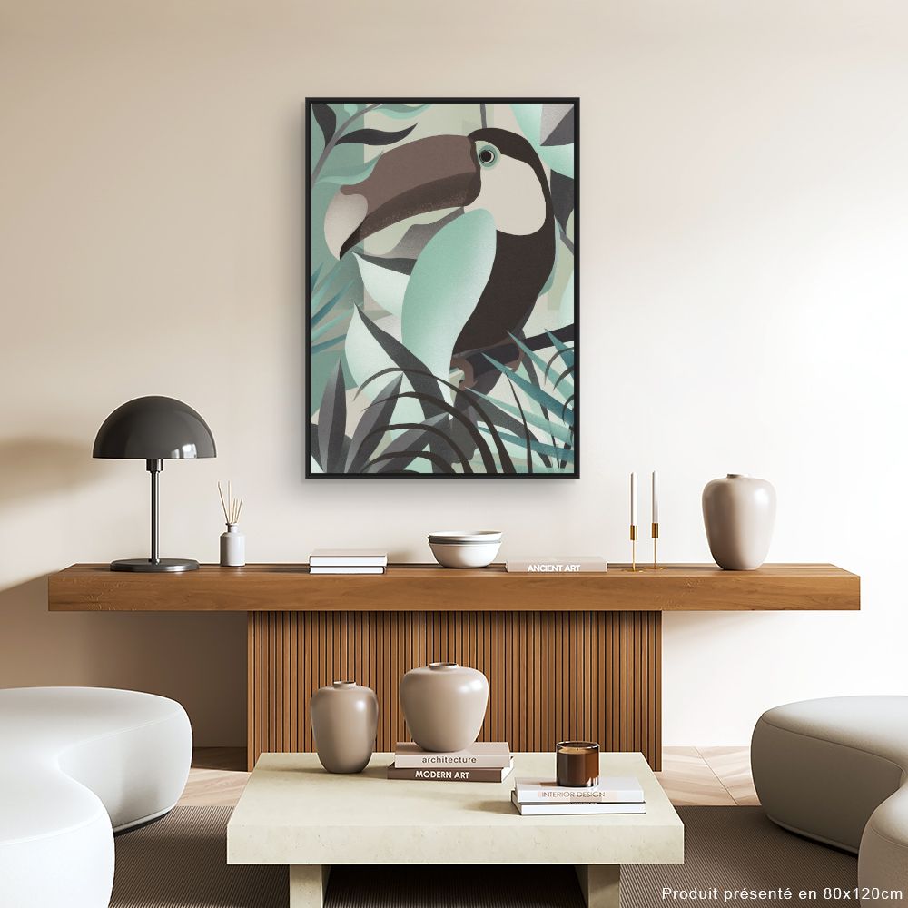 Tableau Toucan exotique