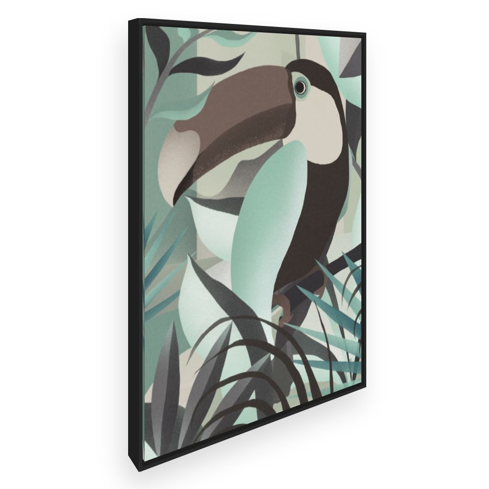 Toile Toucan exotique