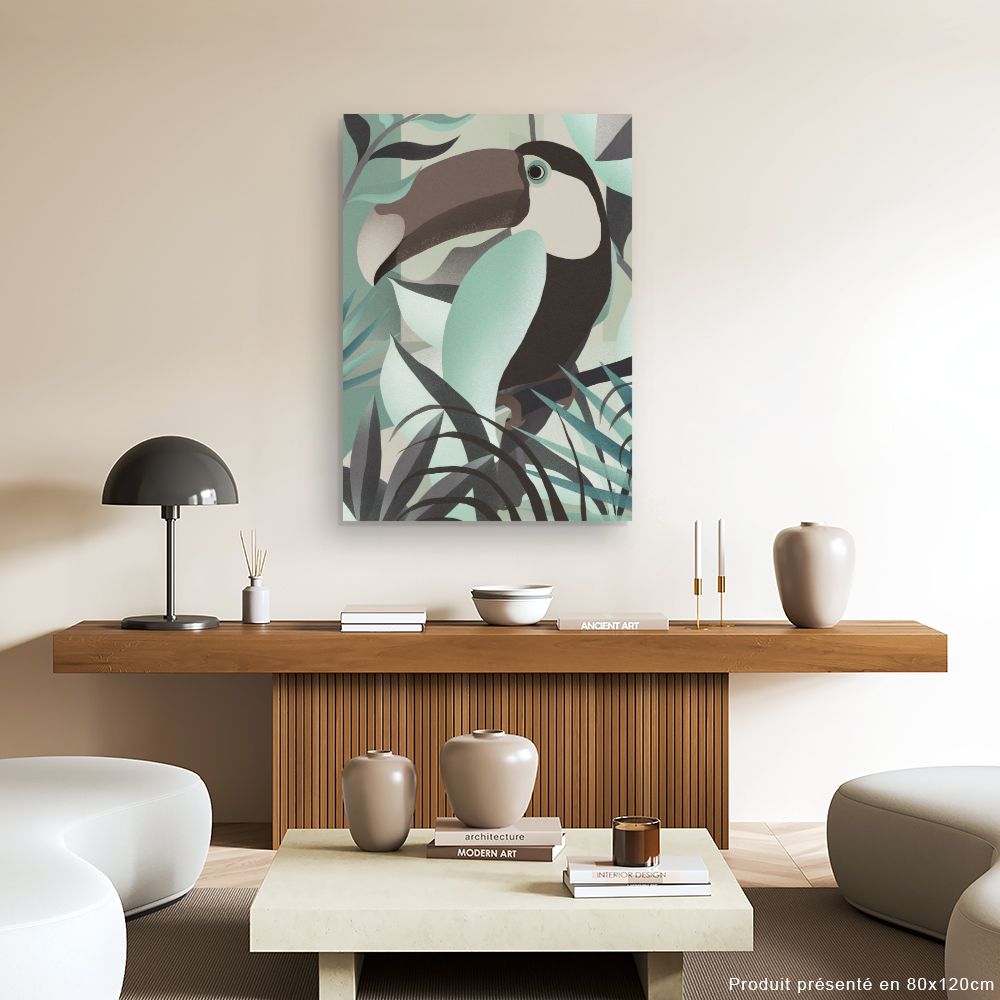 Tableau Toucan exotique