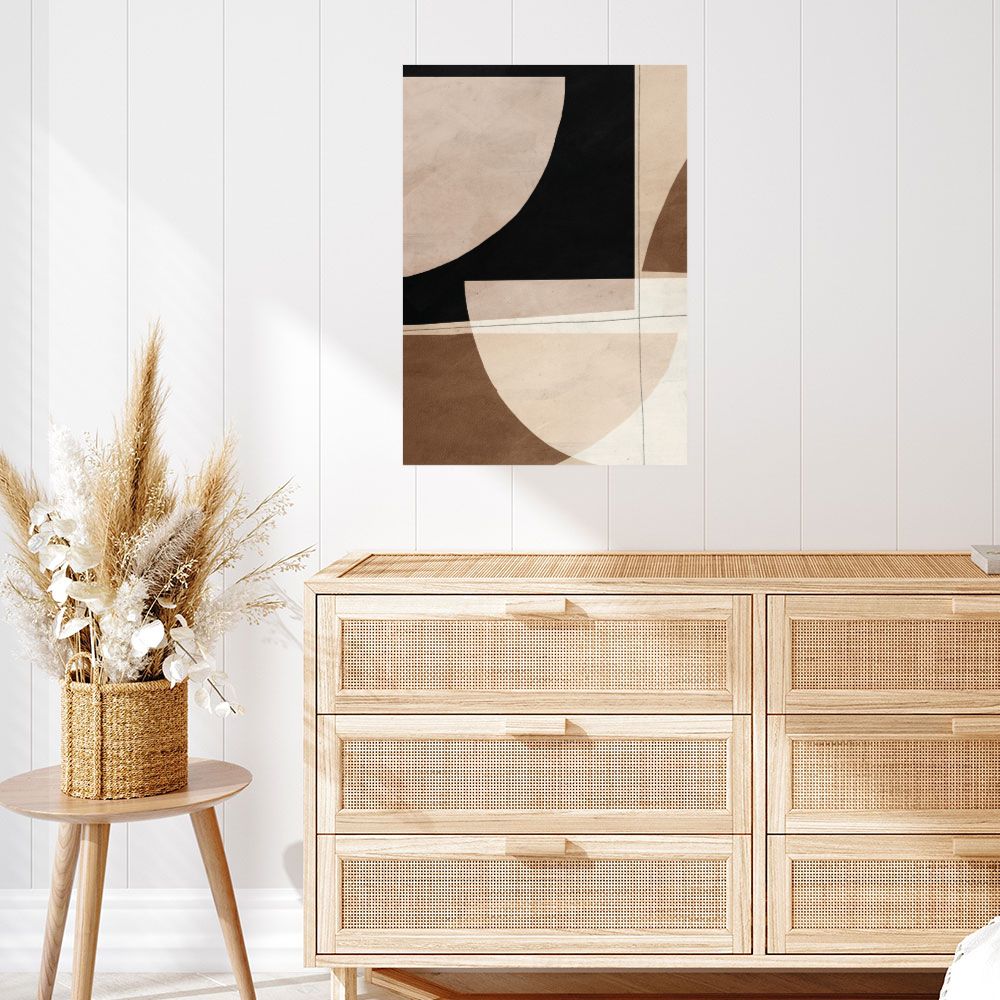 Affiche Formes géométriques modernes