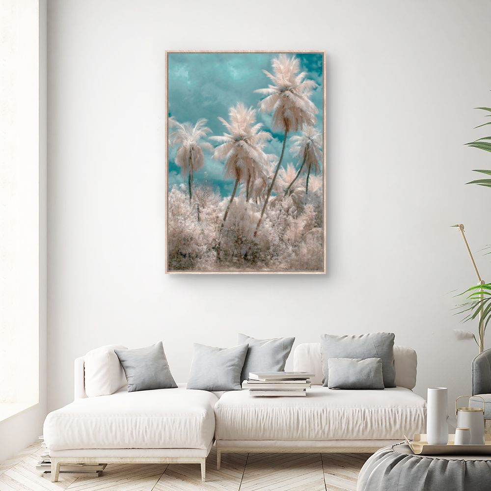 Tableau Palmiers oniriques