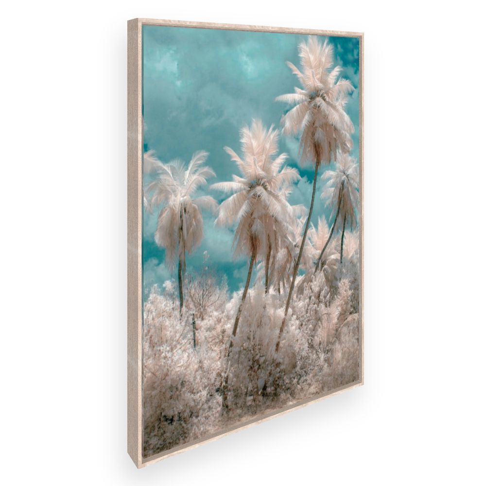 Toile Palmiers oniriques