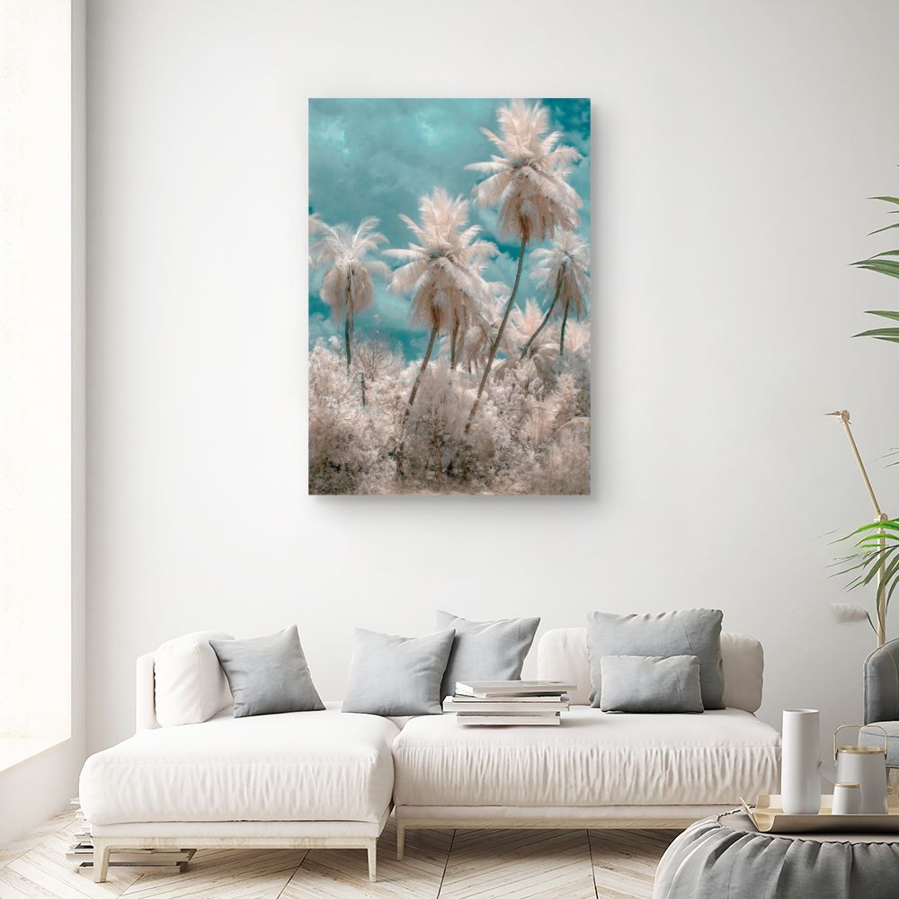 Tableau Palmiers oniriques