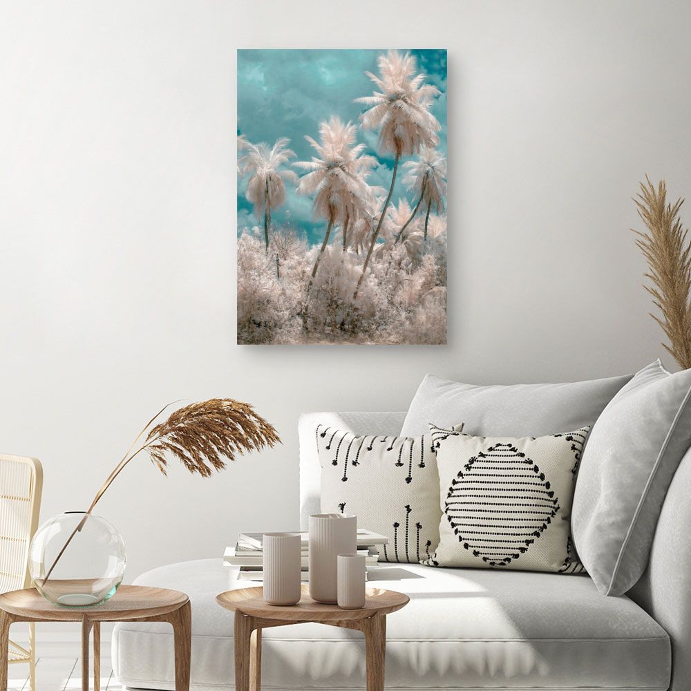 Tableau Palmiers oniriques