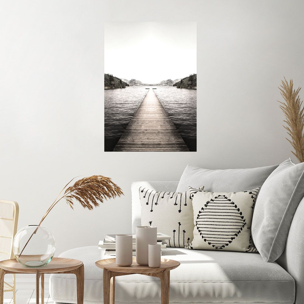 Affiche Ponton serein